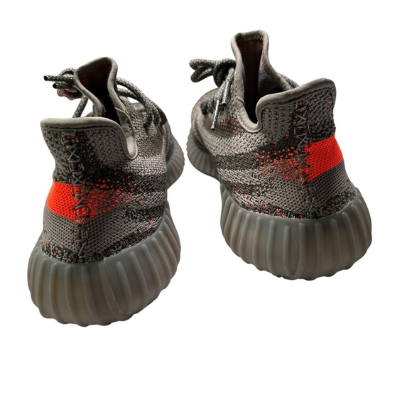 Yeezy Boost 350 V2 Gray and Orange Size 8 - Picture 5 of 7